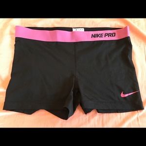 EUC Nike spandex sport shorts. Sz L.